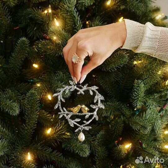 Подвеска Michael Aram Lovebirds Ornament