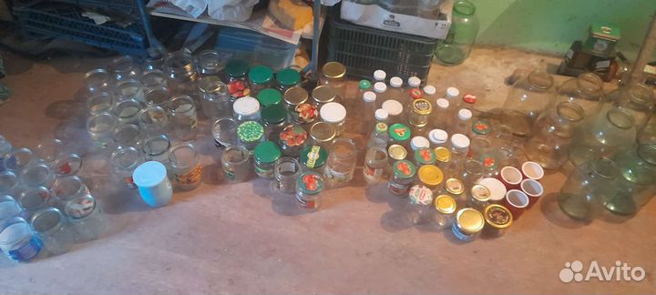 Банки стеклянные