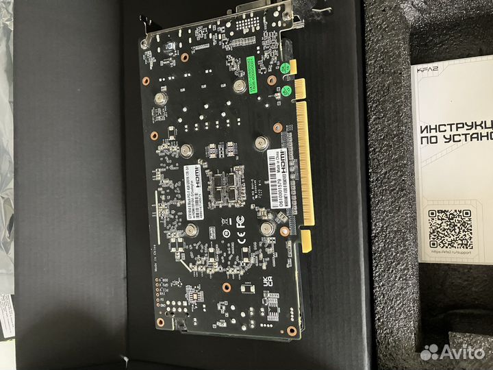 Видеокарта nvidia geforce 1650х kfa2