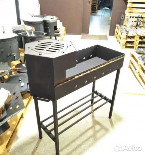 Мангал высокий