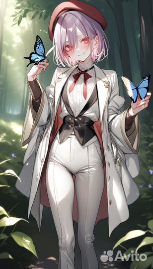 AI Аниме Иллюстрация / AI Портрет