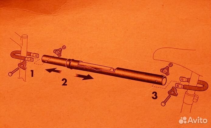 Адаптер для велосипеда с V-образной рамой