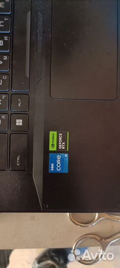 Ноутбук msi katana 17 b12v