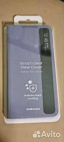 Чехол книжка Samsung led view для galaxy s21