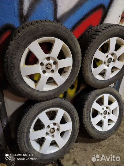 Колеса,литые диски от Шкоды r15