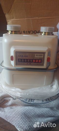 Газовый счетчик g4 новый
