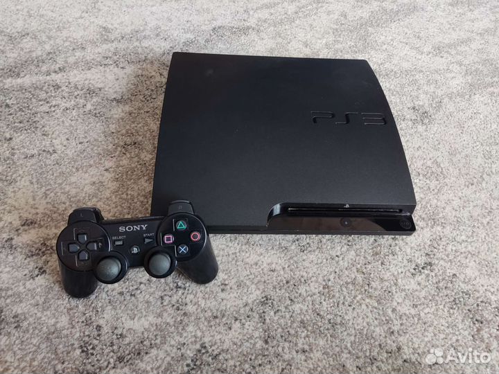 Прошитая PS3 Slim+GTA 5, FIFA, Minecraft