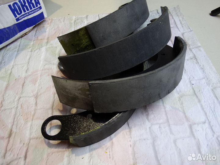 Колодки тормозные газ-3110 задние (юкка)(к-т)