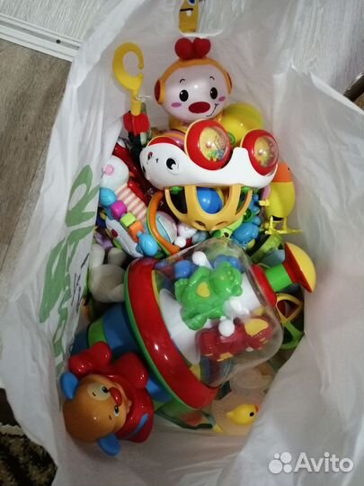 Игрушки 0+ два пакета