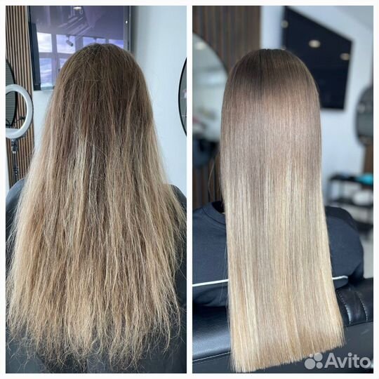 Кератин,ботокс,холодное восстановление волос