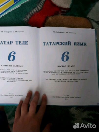 Татарский язык. 6 класс. «Күңелле татар теле».
