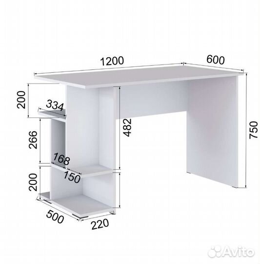 Компьютерный стол новый скм-6