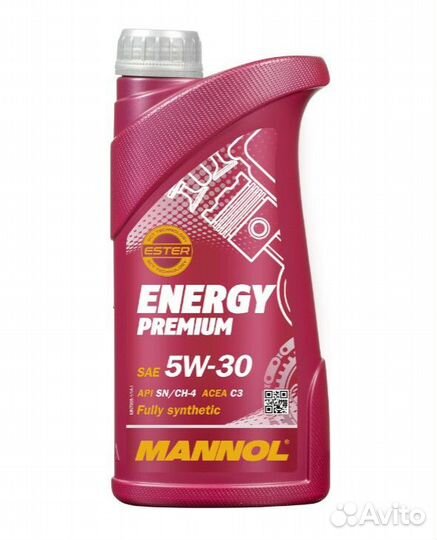 Моторное масло Mannol 7908 Energy Premium 5W-30 си