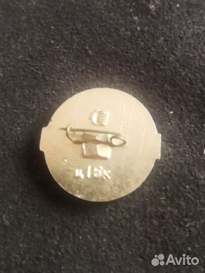 Значок СССР. Спортлото. Волейбол