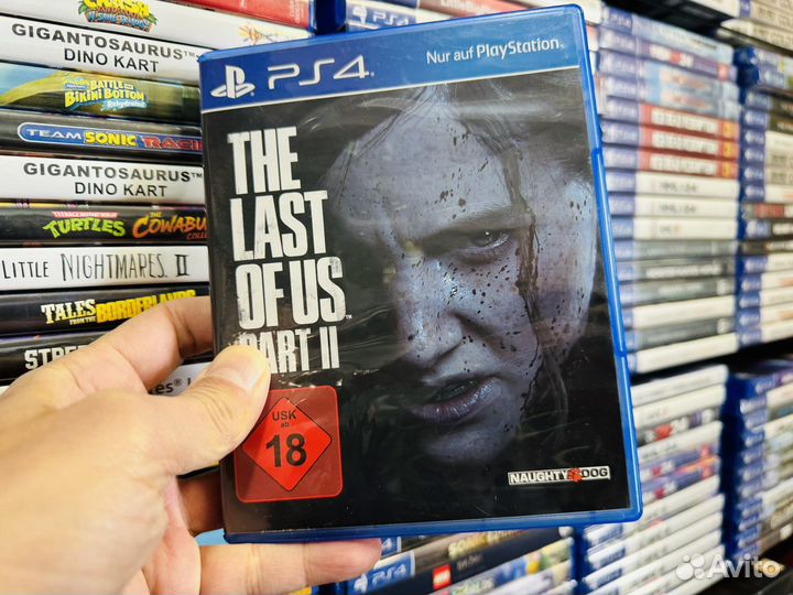 The last of us 2 ps4 диск