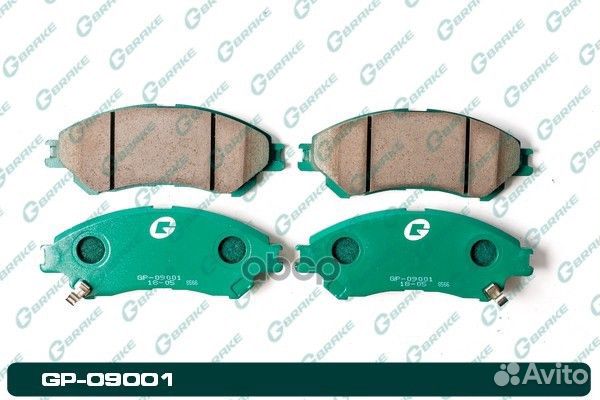 Колодки G-brake GP-09001 GP-09001 G-brake
