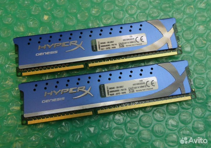 Озу ram ddr3 Kingston HyperX 1600 4 GB