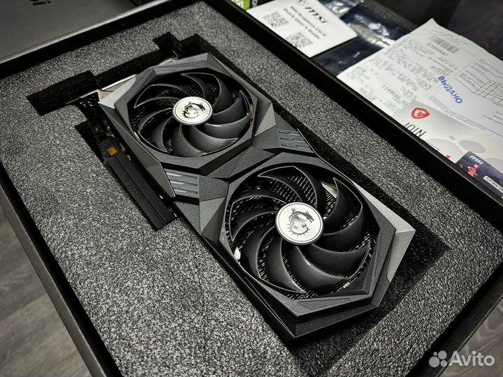 RTX 3060 Ti MSI Gaming X. Как новая. Пломба