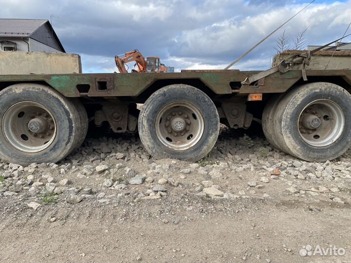 Полуприцеп трал (тяжеловоз) Тверьстроймаш 99393, 2007