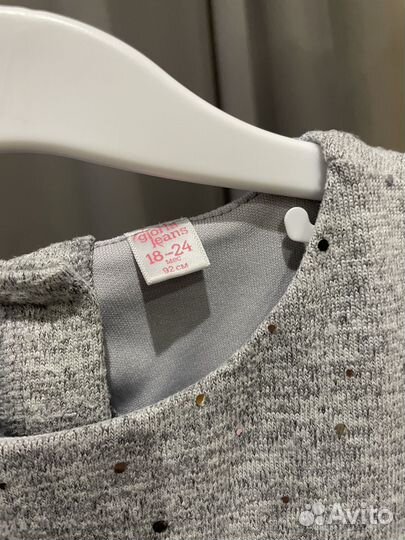 Платье для девочки 92