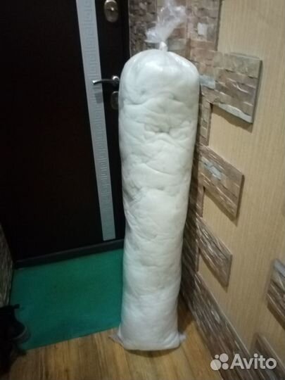 Обрезки синтепона, ватина для набивки