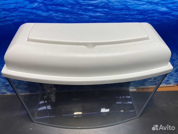 Аквариум25 литров с пластиковой крышкой