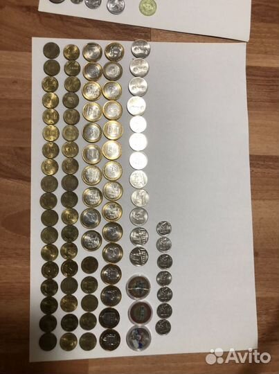 Монеты разные