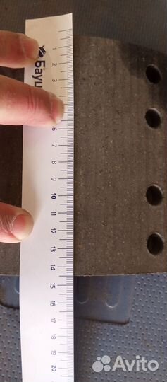 Накладки тормозных колодок hino ranger