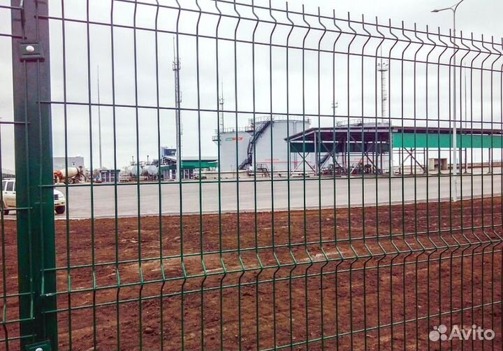 Забор сетка 3д