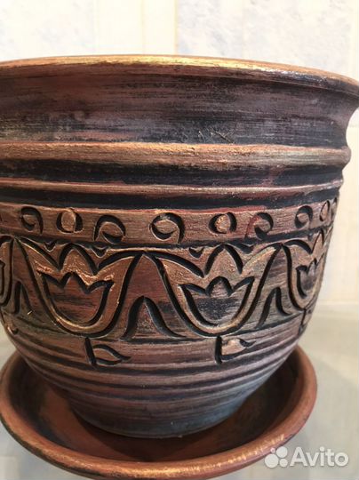 Горшок для цветов большой