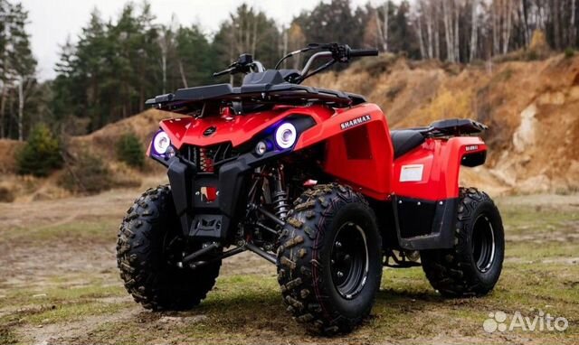 Квадроцикл Sharmax 300 Hummer красный