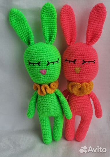 Вязаный зайки