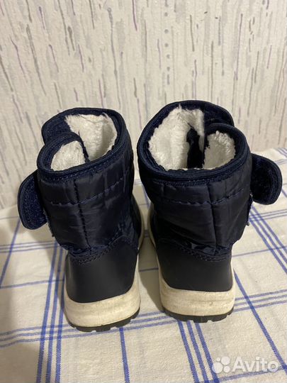 Утепленные сапожки