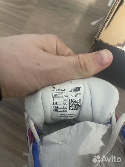 Кроссовки new balance 827