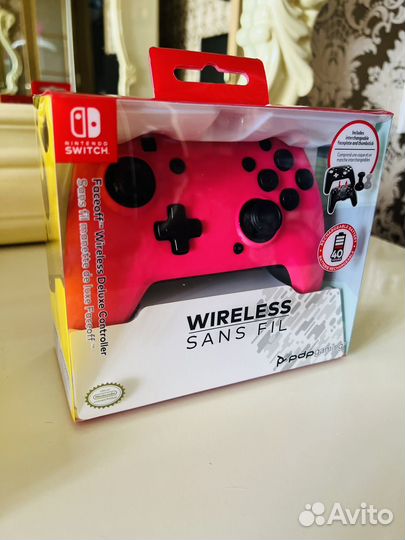 NIntendo Геймпад pdp Faceoff Wireless