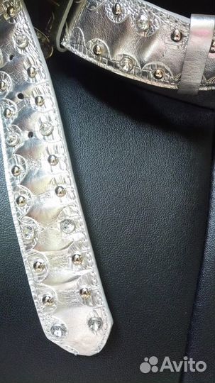 Женский кожаный пояс