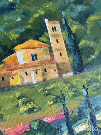 Картина маслом на холсте Пейзаж