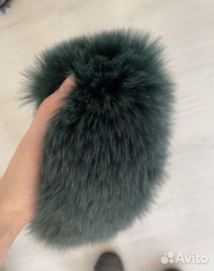 Меховая опушка песец