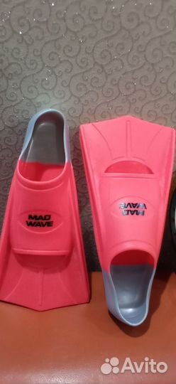 Ласты mad wave 33-34, калабашка,лопатки