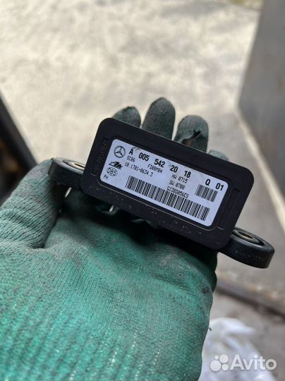 Датчик ускорения Mercedes W164 блок наклона фар