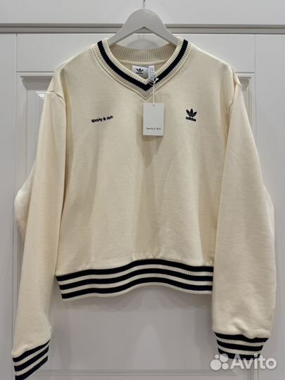 Свитшот коллаборация Adidas Sporty & Rich
