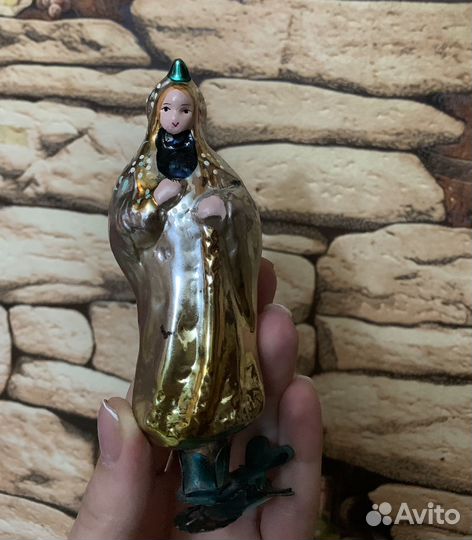 Елочная игрушка СССР царевна Весна, Варвара Краса