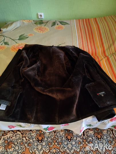 Дубленка натуральная мужская 48 50 размер