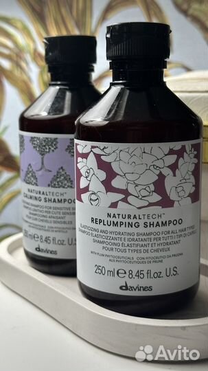 Davines replumping шампунь