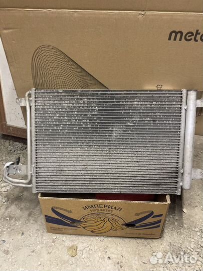 Радиатор кондиционера Skoda Superb 2