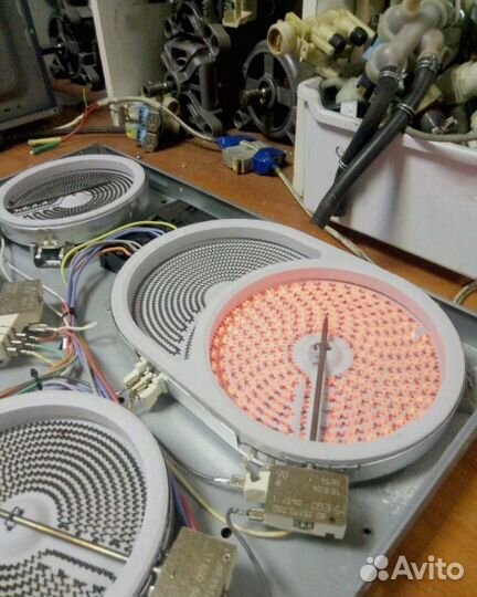 Ремонт электроплит Ремонт варочных панелей духовок