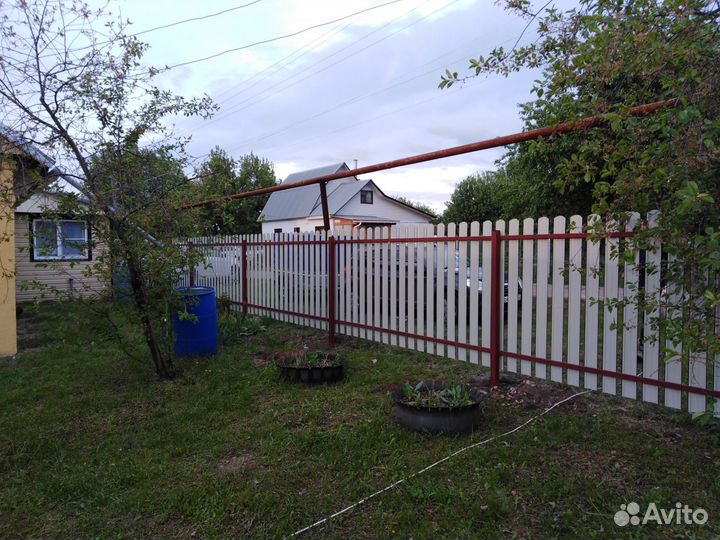 Установка заборов под ключ, профнастил, рабица