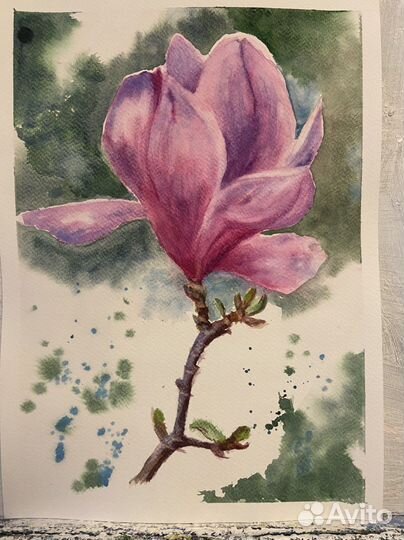 Все картины акварелью