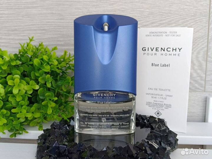 Givenchy pour homme blue label оригинал тестер