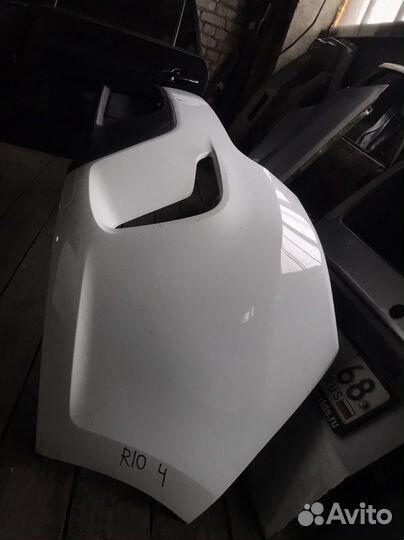 Бампер задний Kia Rio 4 дорестайлинг 17-20